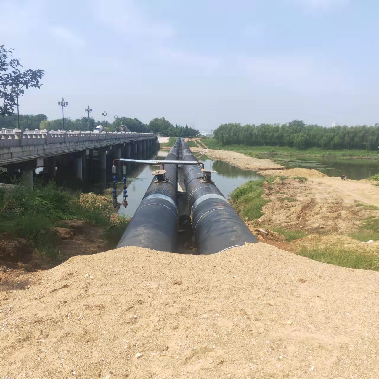 杨浦武汉顶管输油管道清洗